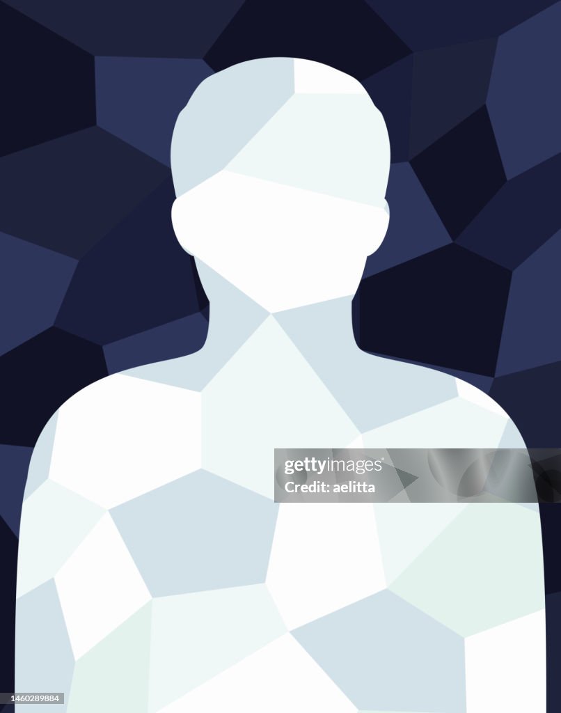 Abstract Shape Portrait Simple An Abstract Portrait High-Res Vector Graphic - Getty Images