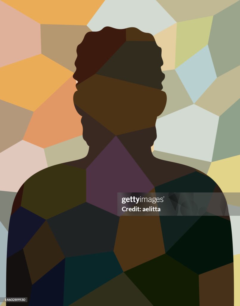 Abstract Shape Portrait Simple An Abstract Portrait High-Res Vector Graphic - Getty Images