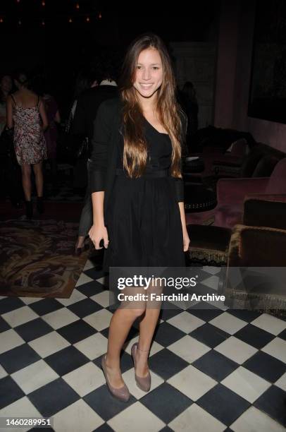 Josephine Becker attends the party for the launch of 'The Teen Vogue Handbook'.