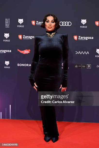 Daniela Santiago attends Feroz Awards 2023 at Zaragoza's Auditorium on January 28, 2023 in Zaragoza, Spain.
