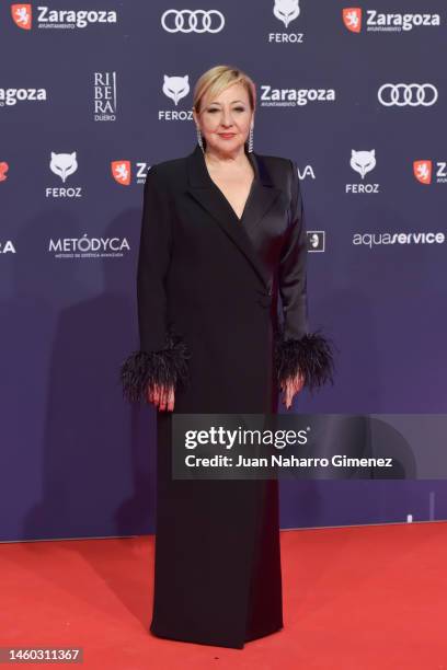 Carmen Machi attends the Feroz Awards 2023 at the Auditorium - Palacio de Congresos on January 28, 2023 in Zaragoza, Spain.