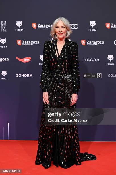 Susi Sanchez attends Feroz Awards 2023 at Zaragoza's Auditorium on January 28, 2023 in Zaragoza, Spain.