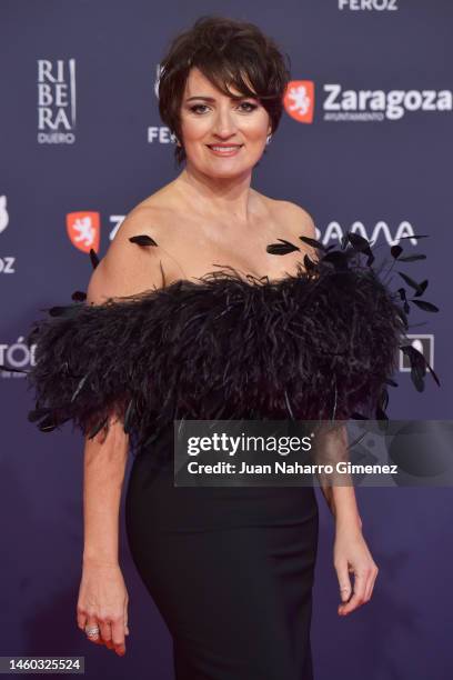 Silvia Abril attends the Feroz Awards 2023 at the Auditorium - Palacio de Congresos on January 28, 2023 in Zaragoza, Spain.