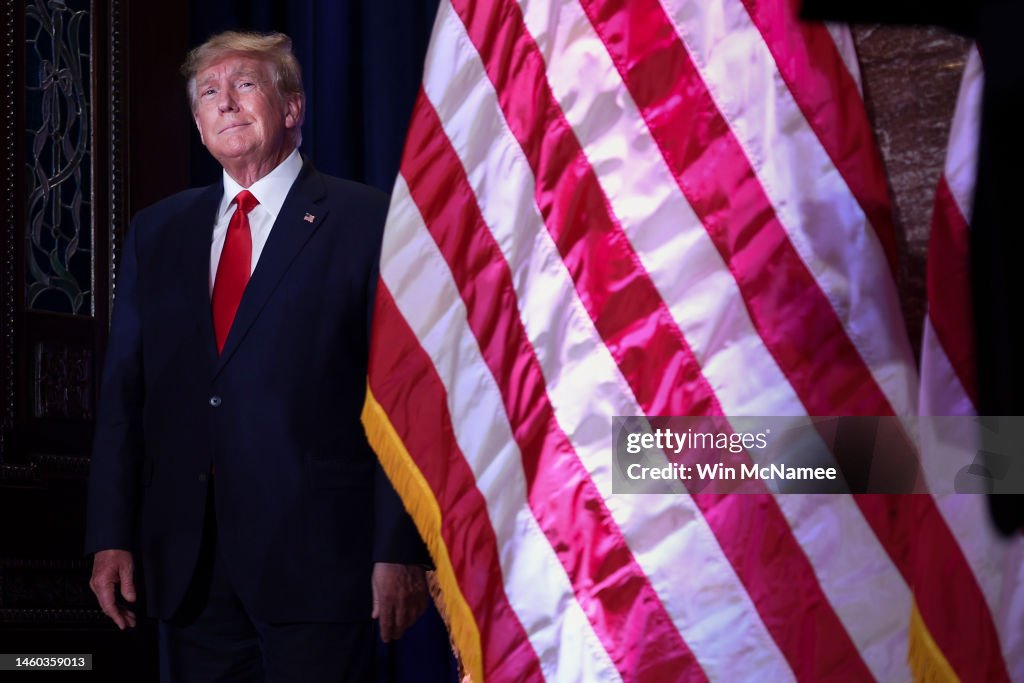 Former President Trump Holds Event In South Carolina To Announce His Presidential Campaign Leadership Team For SC