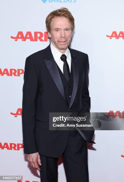 Jerry Bruckheimer attends "AARP The Magazine's" 21st Annual Movies for Grownups Awards at Beverly Wilshire, A Four Seasons Hotel on January 28, 2023...