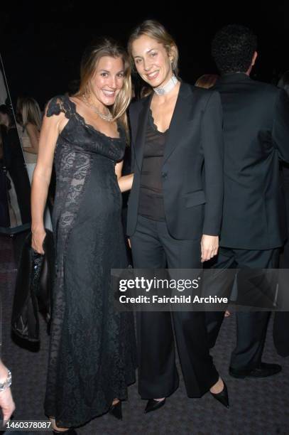 Marisa Noel Brown and a guest attend the School of American Ballet's first annual Winter Gala at Jazz at Lincoln Center. The fundraiser, themed 'An...