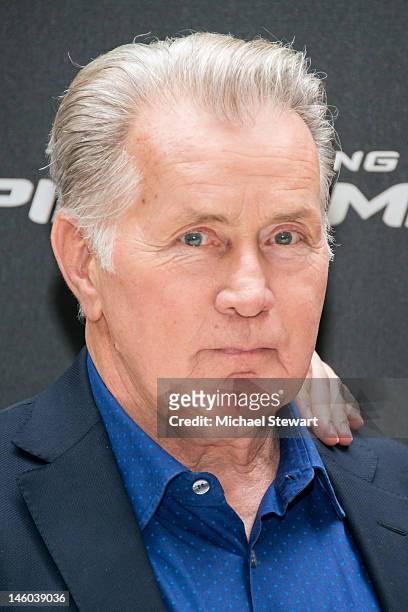 Actor Martin Sheen attends the "The Amazing Spider-Man" New York City Photo Call at Crosby Street Hotel on June 9, 2012 in New York City.