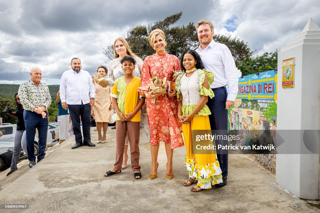 Dutch Royal Family Tour Of The Dutch Caribbean Islands : Day Two