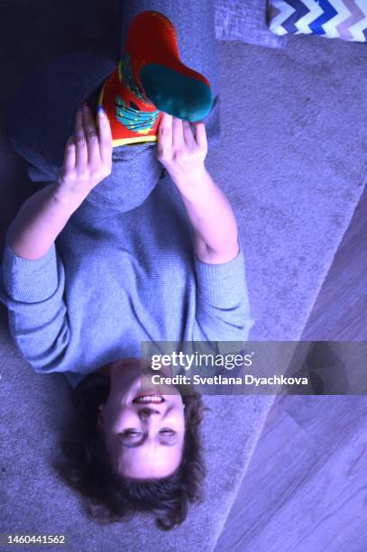 portrait of a girl doing physical exercises portrait girl doing physical exercises