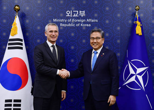 KOR: NATO Secretary General Jens Stoltenberg Visits South Korea