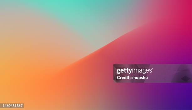 abstract colorful liquid color gradient design background - horizontal gradient stock illustrations