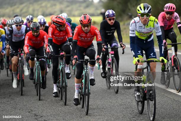 Nicolas Edet of France and Team Arkea-Samsic competes during the 32nd Challenge Ciclista Mallorca 2023 - Trofeo Playa de Palma a 141,6km one day race...