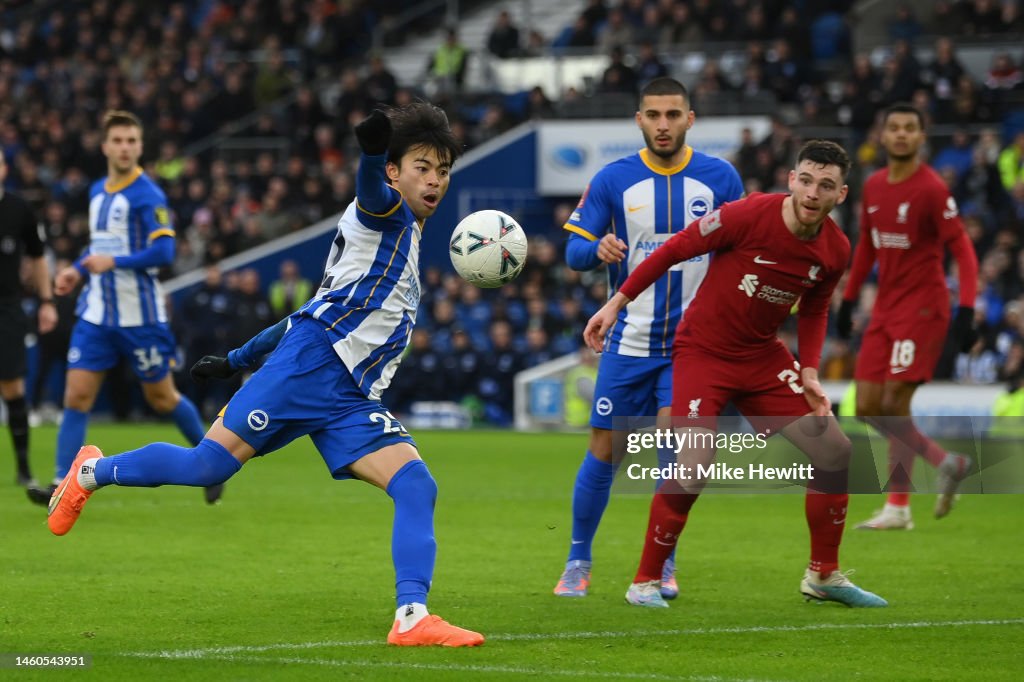 Brighton & Hove Albion v Liverpool: Emirates FA Cup Fourth Round