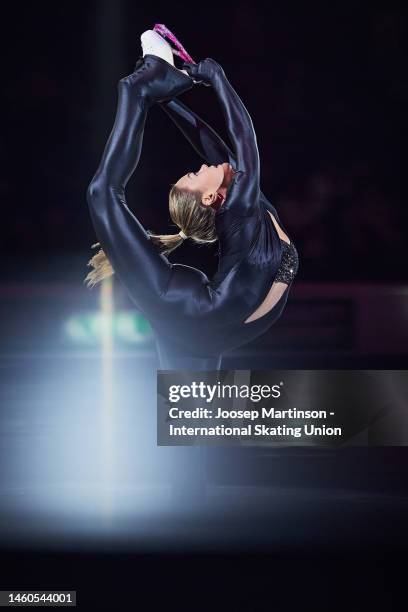Loena Hendrickx of Belgium performs in the Gala Exhibition during the ISU European Figure Skating Championships at Espoo Metro Areena on January 29,...
