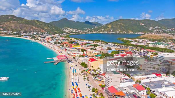 philipburg, st. martin - sint maarten fotografías e imágenes de stock