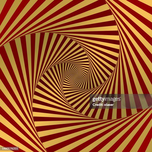 square tunnel vortex pattern - vortex tunnel stock illustrations