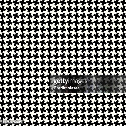 Plus Sign Grid Pattern Full Frame Black And White Plus Sign Grid Pattern High-Res Vector ...