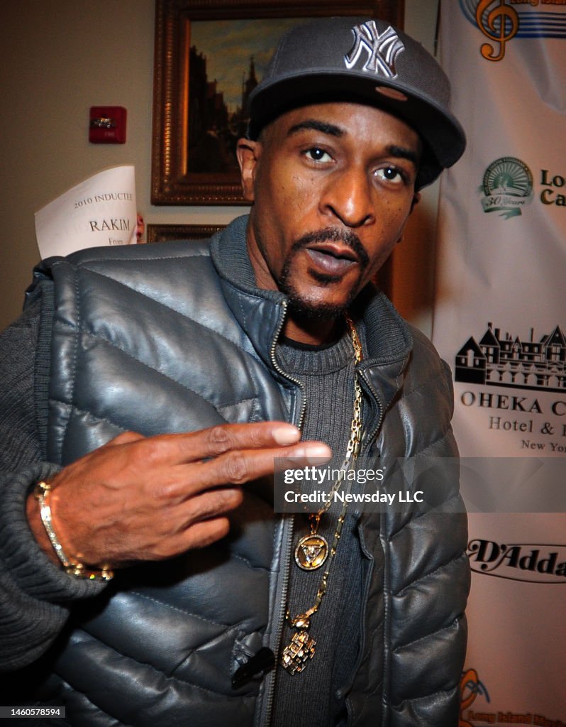 The Rakim Rakim walks the red carpet at the 2010 Long Island Music Hall of Fame ...