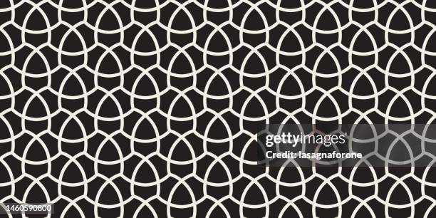 stockillustraties, clipart, cartoons en iconen met seamless geometric vector pattern - diamond pattern