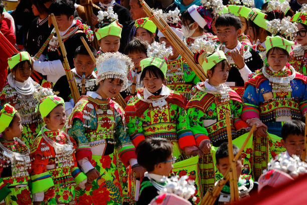 CHN: Miao People Celebrate Chinese New Year In Guizhou