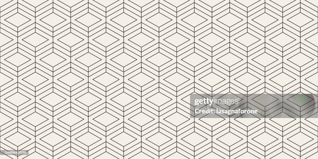 Seamless Geometric Vector Pattern
