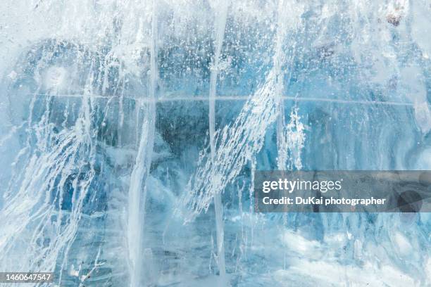 ice texture background - ice cubes background stock pictures, royalty-free photos & images