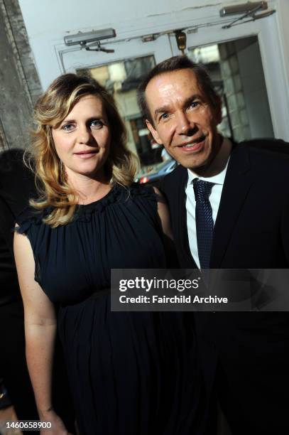 Ilona Staller and Jeff Koons attend the New York Academy of Art's 2012 Tribeca Ball at the New York Academy of Art. Robert De Niro was the evenings...