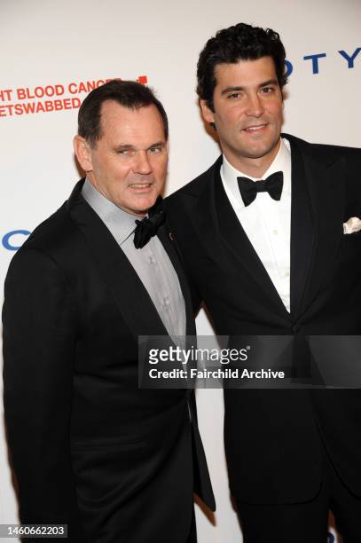 Bernd Beetz and Alejandro Santo Domingo attend the DKMS 6th annual Linked Against Blood Cancer gala at Cipriani. The evening honored Heidi Klum and...