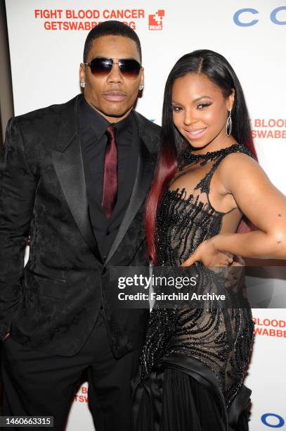 Nelly and Ashanti attend the DKMS 6th annual Linked Against Blood Cancer gala at Cipriani. The evening honored Heidi Klum and Alejandro Santo Domingo.