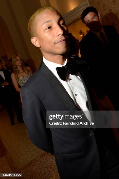 Pharrell Williams attends the Metropolitan Museum of Art’s 2012 Costume Institute Gala featuring the debut of “Schiaparelli and Prada: Impossible...
