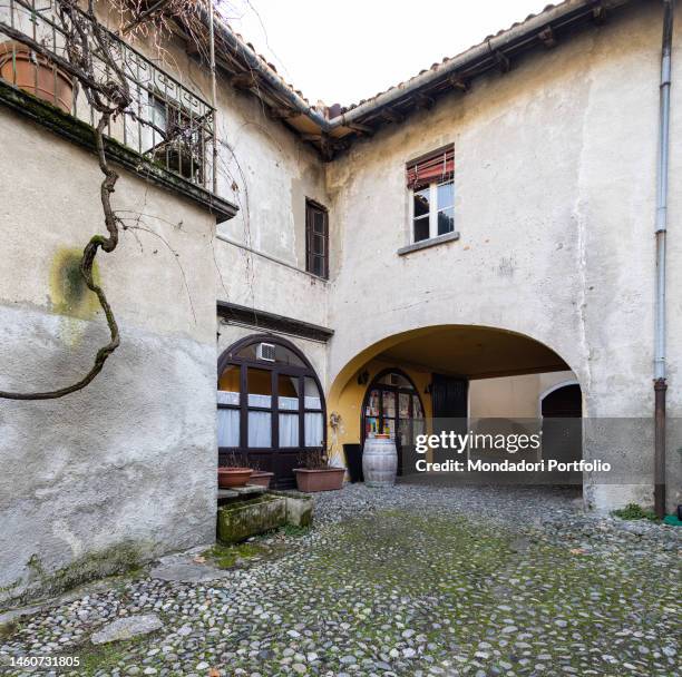 Manzoni places of the Italian writer Alessandro Manzoni, house of Lucia Mondella, protagonist of the historical novel I Promessi Sposi. Acquate ,...