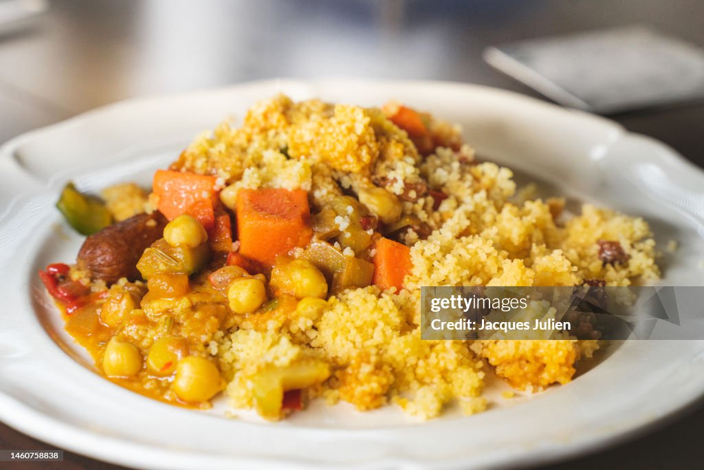 Traditional couscous