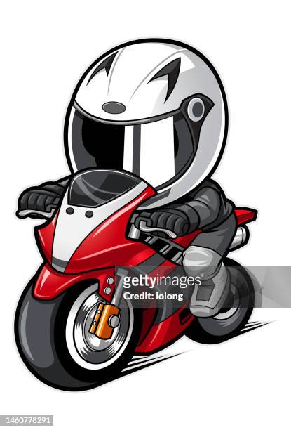270 Motorbike Riders Cartoon Photos and Premium High Res Pictures - Getty  Images