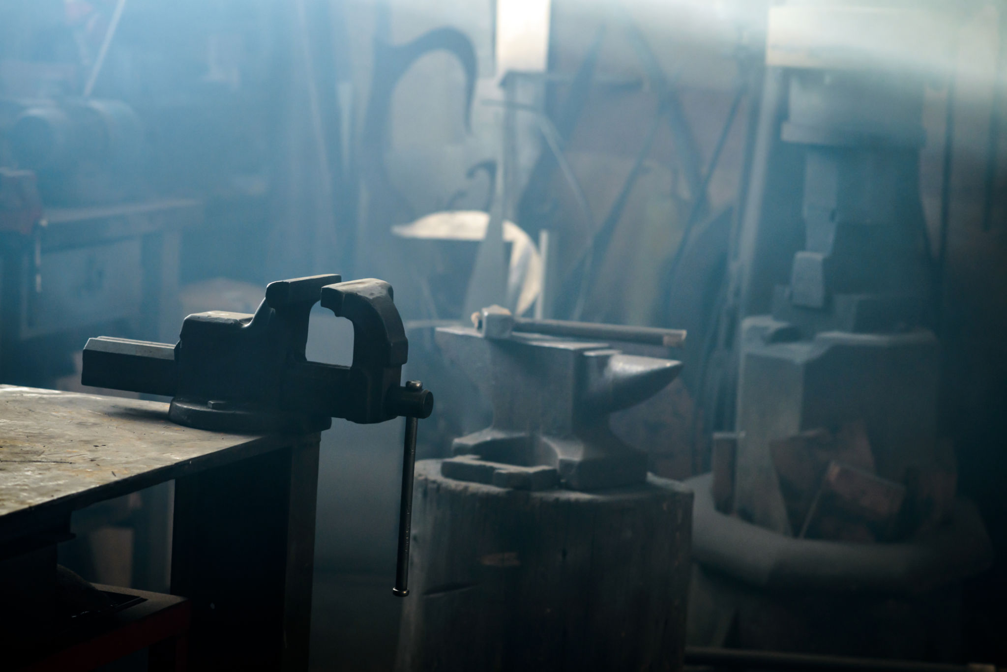 metal art workshop