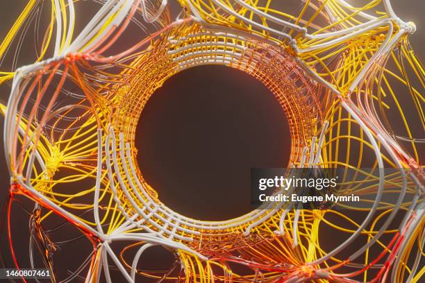 Abstract Computer Cable Connection 351 Computer Cable Loop Stock Photos, High-Res Pictures, and Images ...