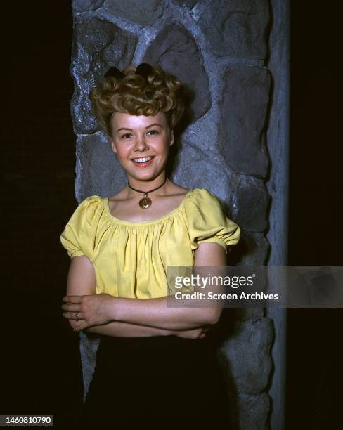 American actress Vera-Ellen, circa 1946.