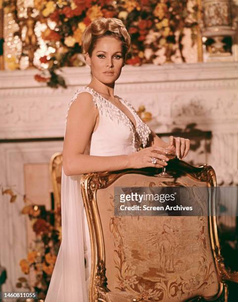 Ursula Andress as she appears in 'The Blue Max', 1966.