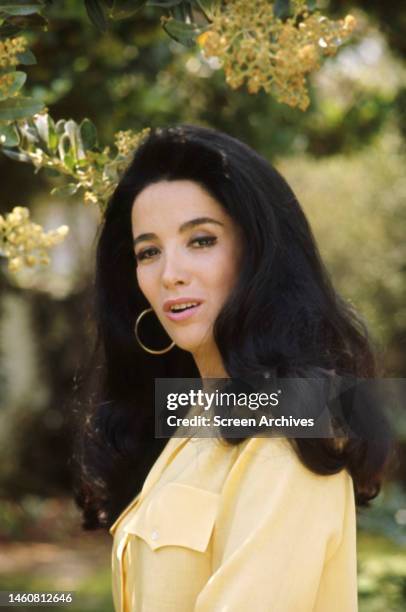 Argentinian actress Linda Cristal, circa 1960.