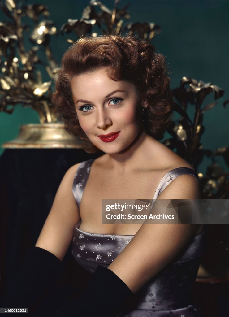 American actress Rhonda Fleming , circa 1948. News Photo - Getty Images