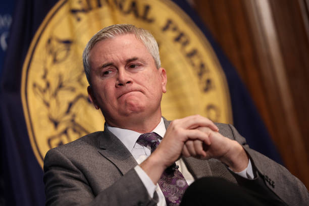 DC: House Committee On Oversight And Accountability Chairman James Comer (R-KY) Speaks At The National Press Club