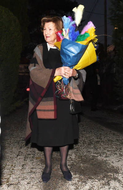 NOR: Norwegian Queen Visits A Gathering For Ukrainian Refugees