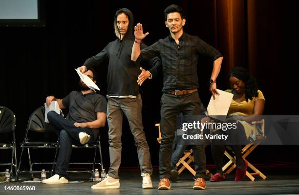 Danny Pudi and John Cho