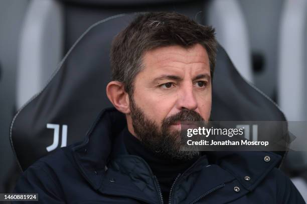 Marco Storari, Juventus Head of Professional Talent Development, looks on prior to the Serie C group A match between Juventus Next Gen and Pordenone...