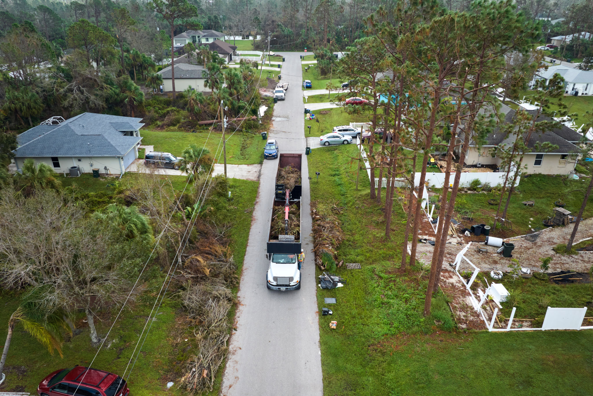 semi truck hurricane