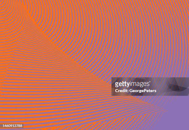 concentric circles abstract background - technology stock illustrations