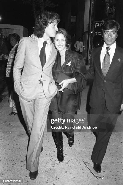 Pierre Maraval and Princess Diane de Beauvau-Craon at the opening of the Emanuel Ungaro boutique on Madison Avenue in New York..Article title: U...