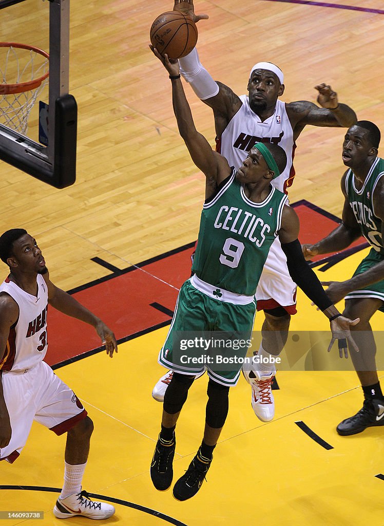 Boston Celtics Vs. Miami Heat At American Airlines Arena