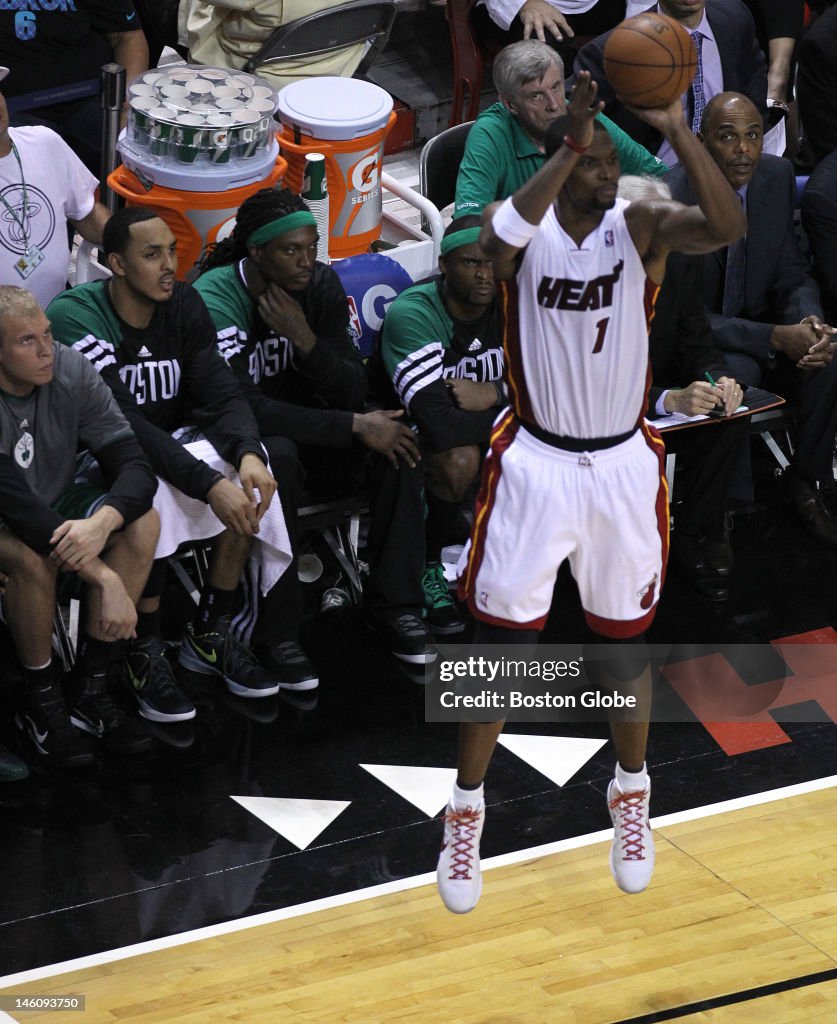 Boston Celtics Vs. Miami Heat At American Airlines Arena