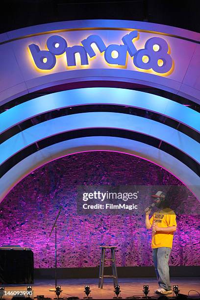 Actor/Comedian Judah Friedlander performs onstage during Day 3 of Bonnaroo 2012 on June 9, 2012 in Manchester, Tennessee.