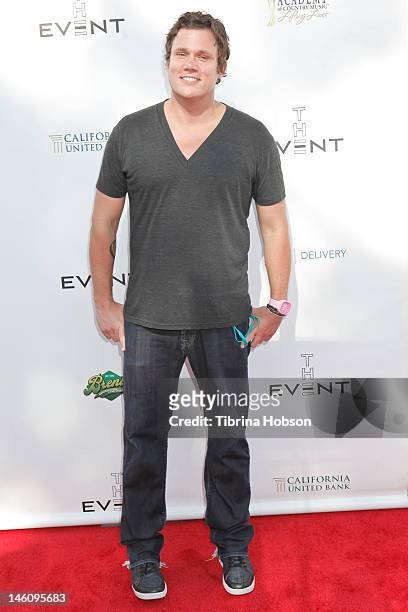 Bob Guiney attends 1st annual T.H.E. Event hosted by Chris Harrison and The Band From TV at Calabasas Tennis and Swim Center on June 9, 2012 in...